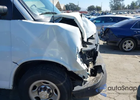 2015 Chevrolet Express 2500 Work Van from USA, damaged, VIN 1GCWGFCF6F1246210